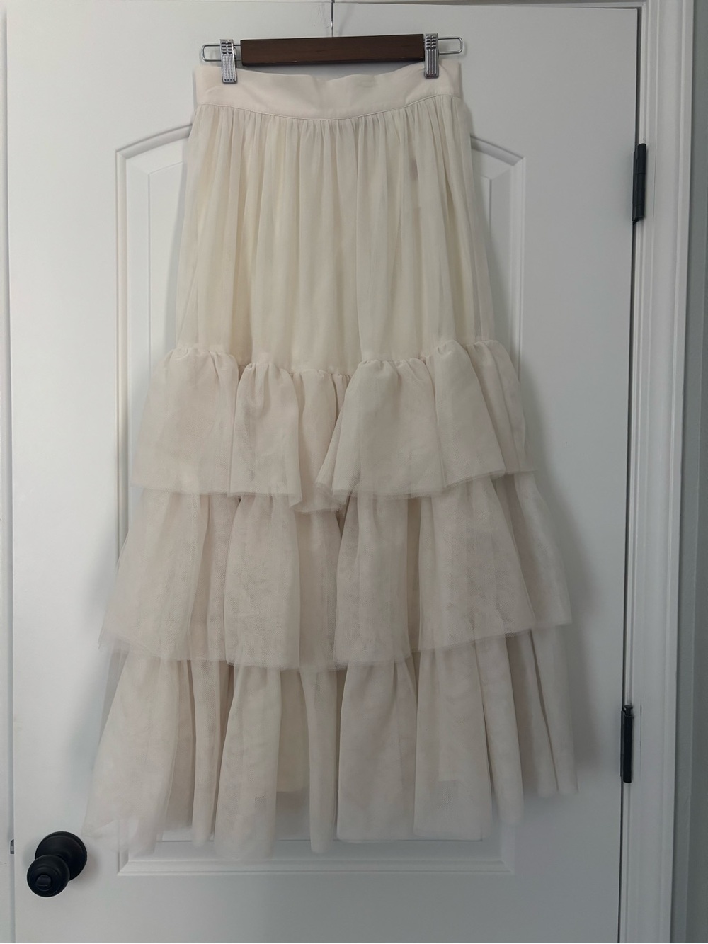 NWT Flying Tomato Ivory Maxi Skirt
